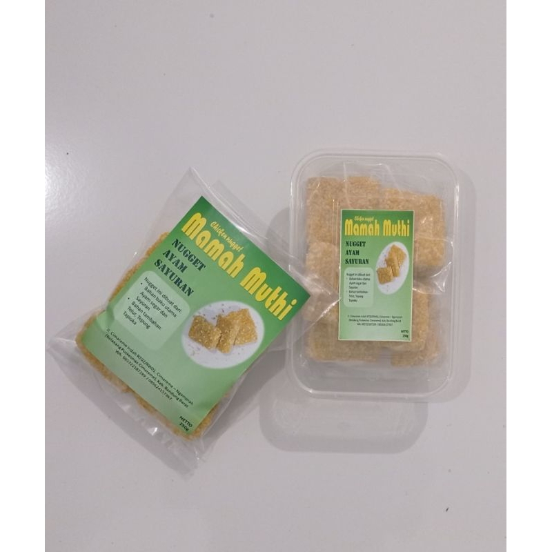 

Mamah Muthi Chicken Nugget / Nugget Ayam + Sayuran 250g