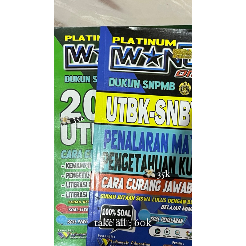 

preloved buku wangsit