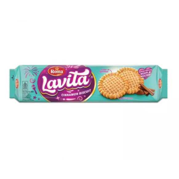 

Snack Biscuit Roma LAVITA Cinnamon Biskuit 72gr