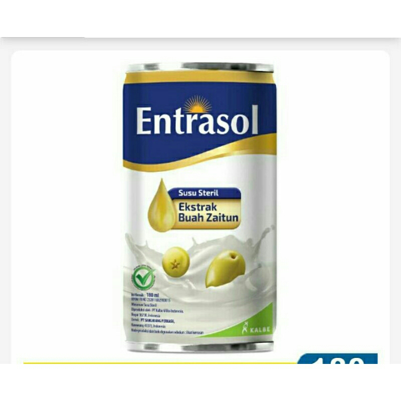 

Entrasol Susu Steril 180mL