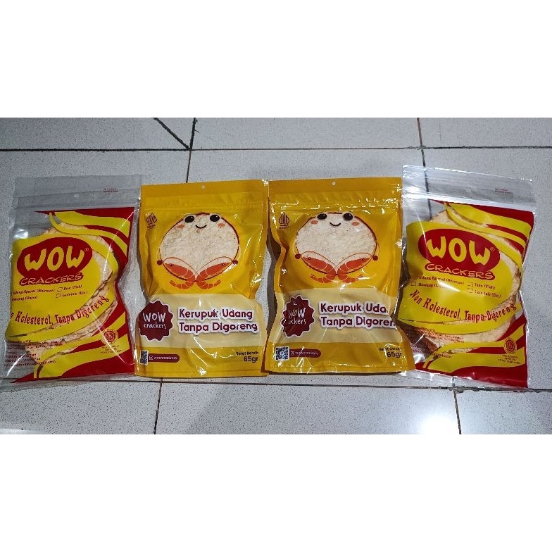 

MURAHV Krupuk WOW Udang PAKET Beli 4 udang Rp 1 Nyaman
