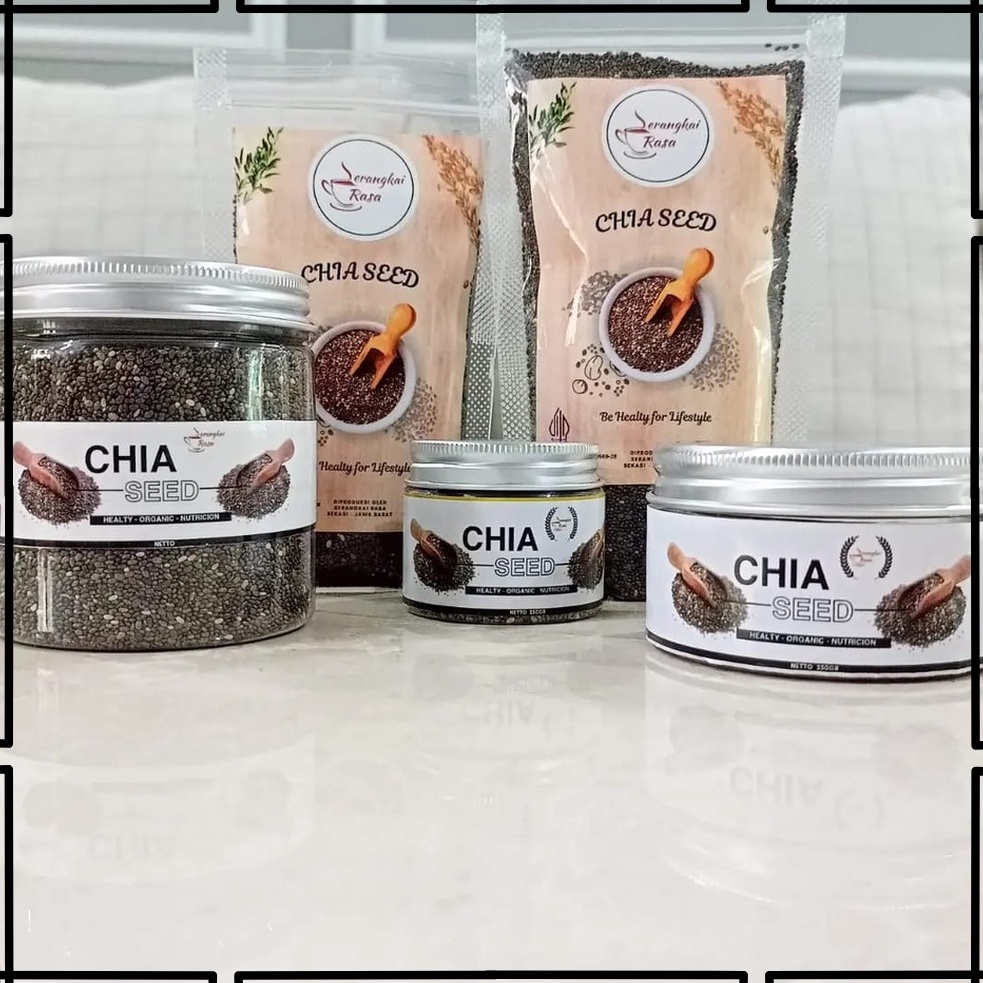 

JANGAN SAMPAI KEHABISAN Chia Seed Organic Mexico Premium