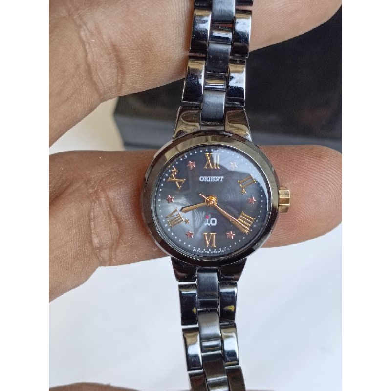 Jp0258 Jam tangan wanita ORIENT iO Japan Solar power