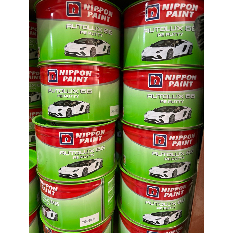 Dempul besi Autolux 66 (1kg)