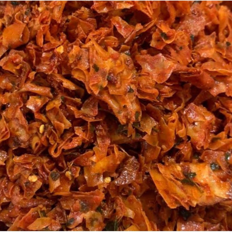 

Keripik Singkong Pedas Daun Jeruk 250gr