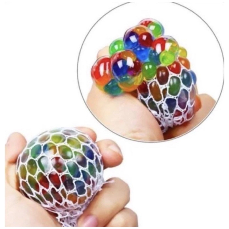 ACQ - Squishy Ball Squishy Pencet Bola Rainbow