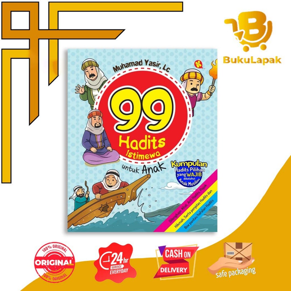 Buku Hadits Anak - 99 Hadits Istimewa - Pustaka Alkautsar