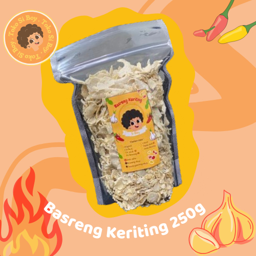 

Basreng Keriting Si Boy ukuran 250g | Keripik Tipis Kering | Renyah Gurih Pedas