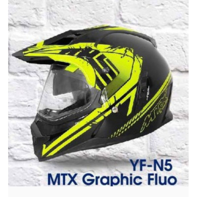 Helm Yamaha MTX Graphic Fluo