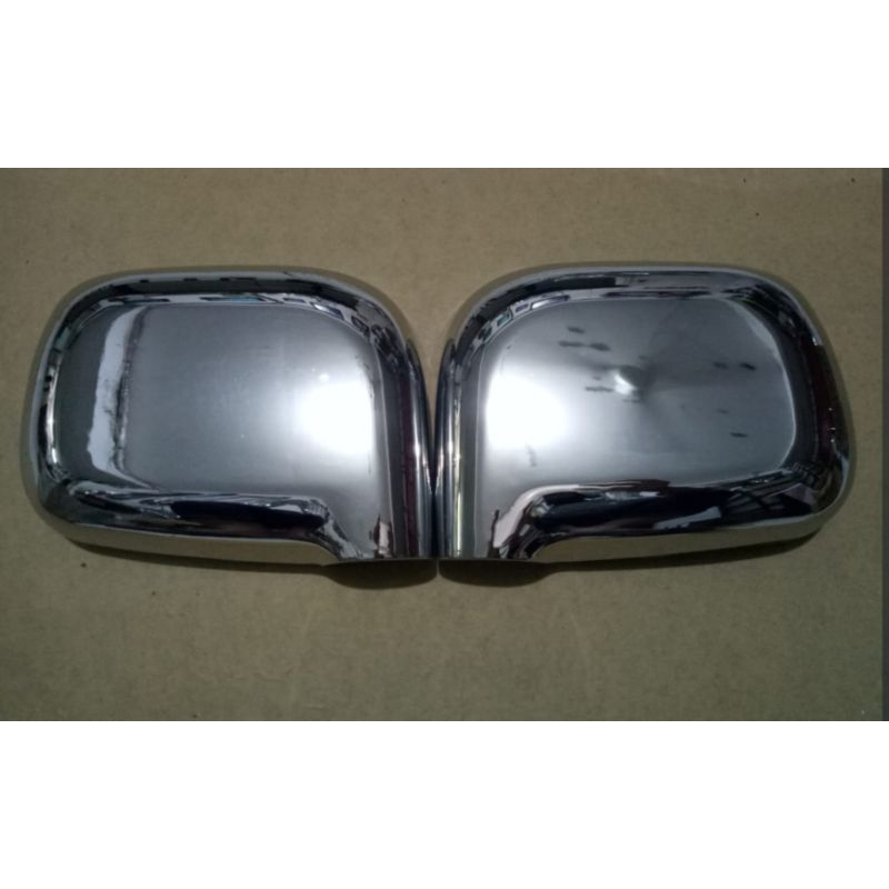 COVER SPION MIRROR COVER SPION MOBIL TOYOTA KIJANG KJ NEW KAPSUL 97 98 99 CROME CROM SET