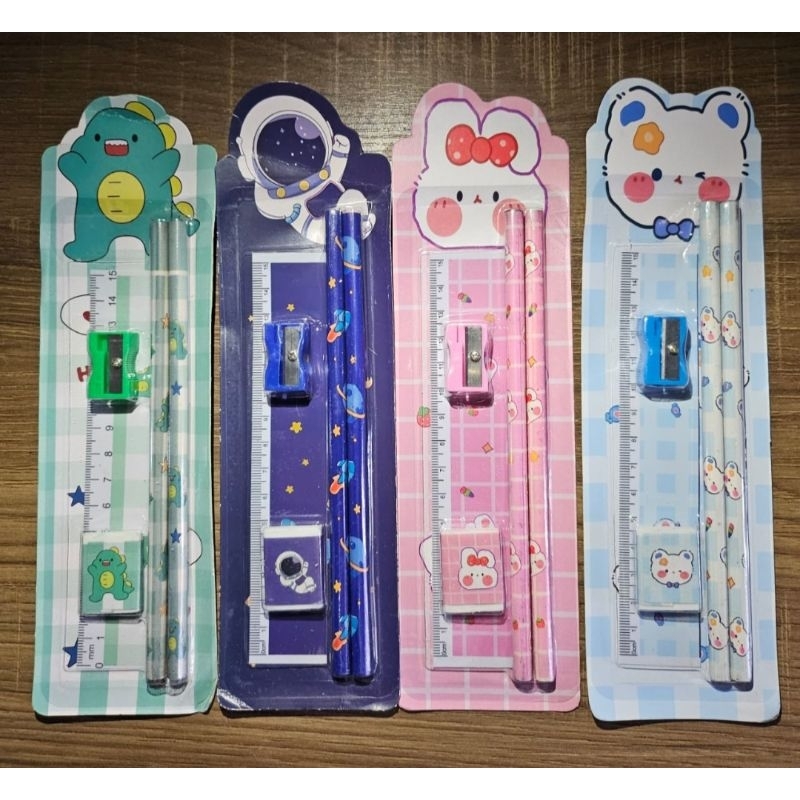 

ALAT TULIS PENSIL SET 5 IN 1