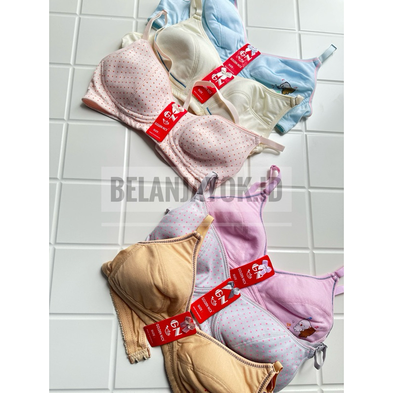 BH Pelajar Golden Nick Bra Pelajar GN Remaja Golden Nick Tanpa Busa