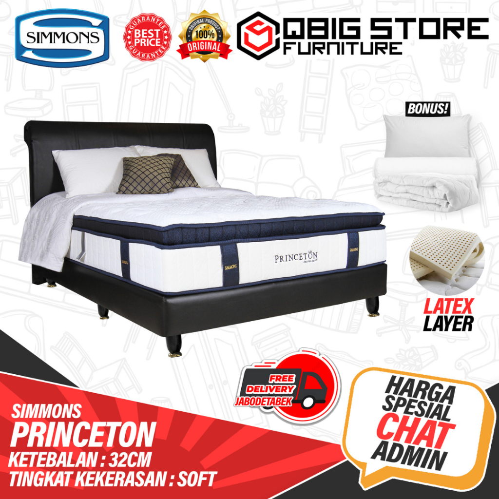 Springbed SIMMONS Princeton Kasur / Spring bed Simmons Matras