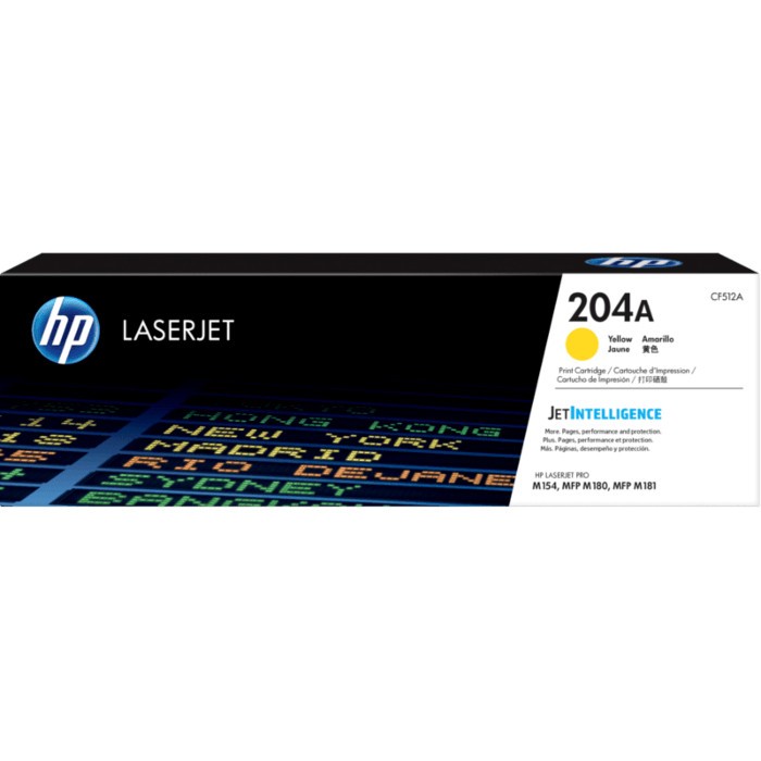 TONER HP 204A CF512A YELLOW