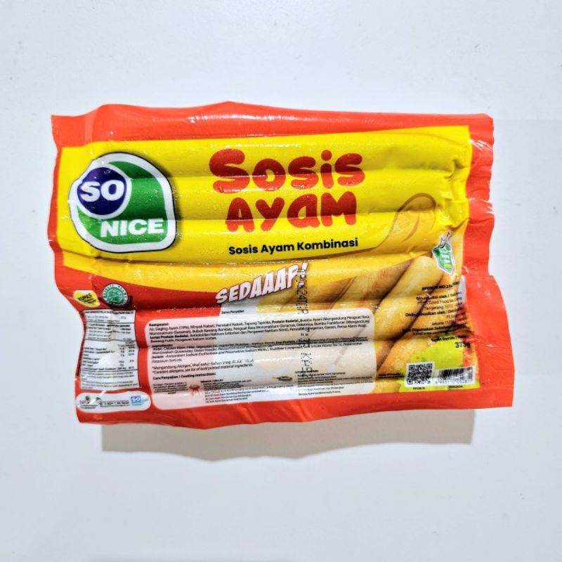 

Sonice Sosis Ayam 375gr