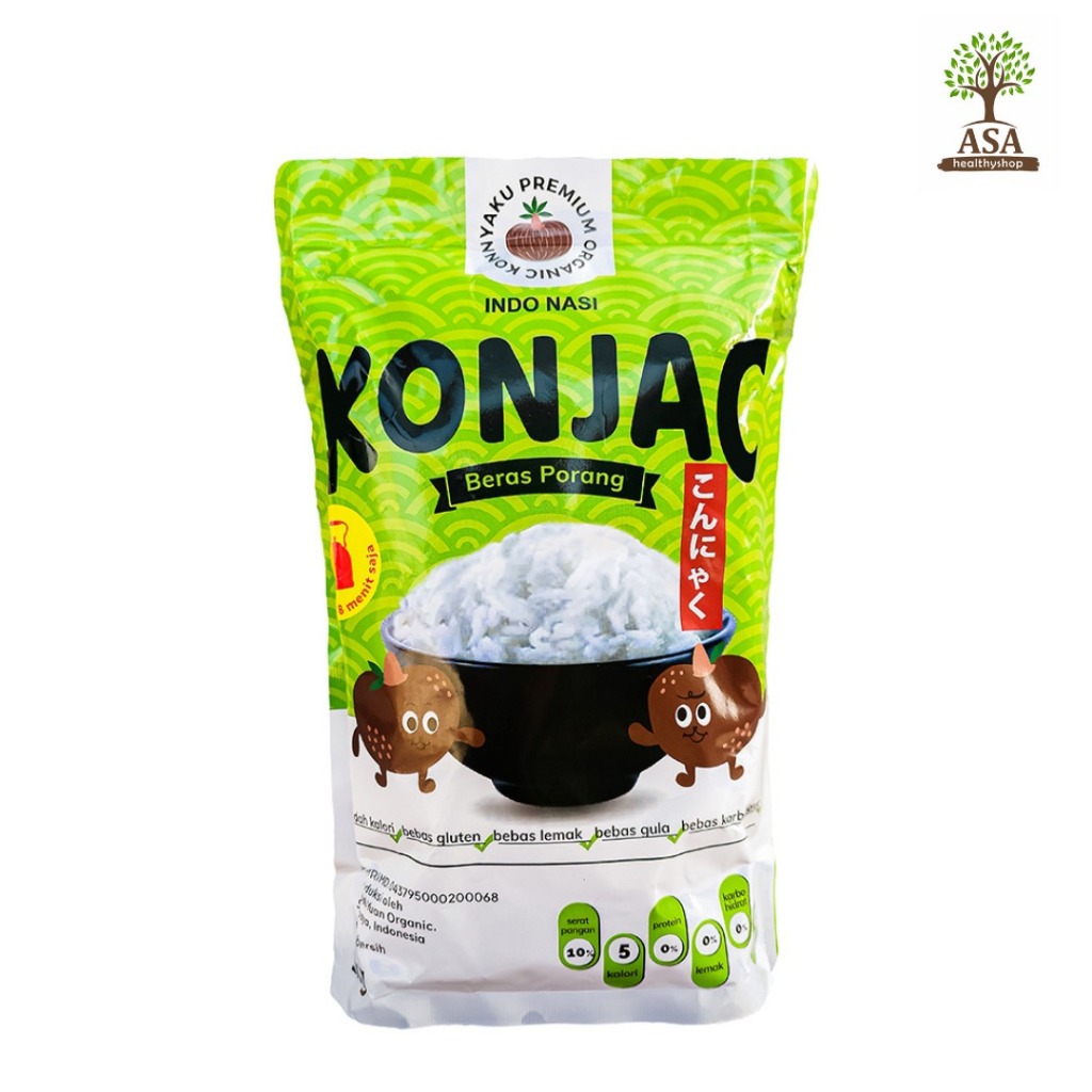 Indonasi Konjac Beras Porang 1 Kg