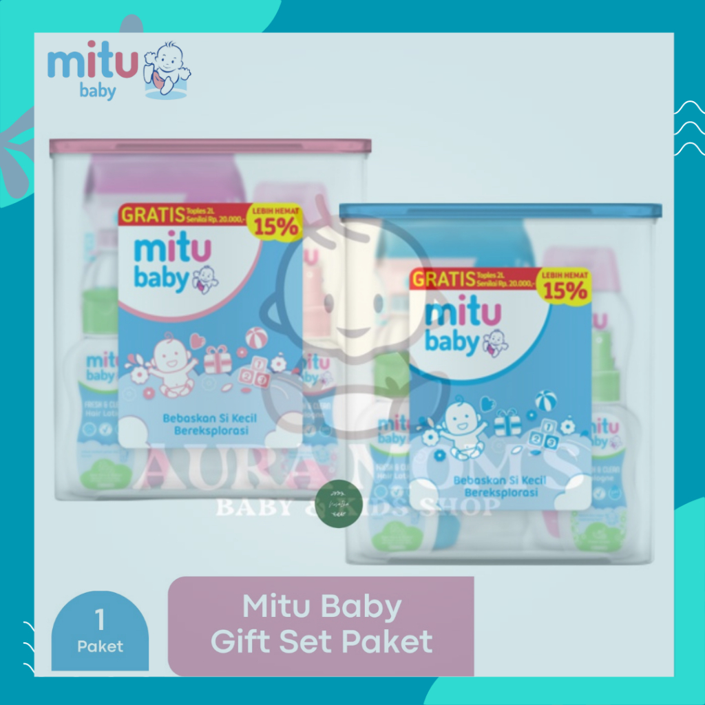 Mitu Baby - Gift Set Box - perlengkapan bayi