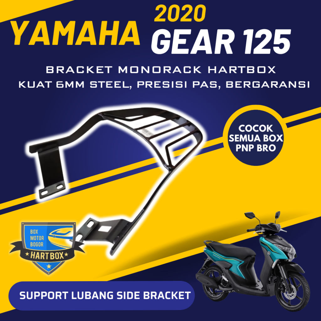 Bracket Breket Behel Braket box motor YAMAHA GEAR 125 MIO Z MIO S MIO M3