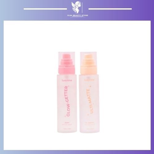 Luxcrime Setting Spray 50ml Glow-Getter Dewy / Ultimate Oily Control Setting Spray