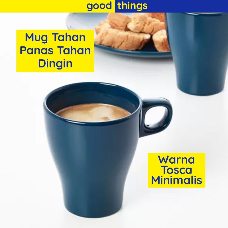 Gelas Mug Kopi Cangkir Teh 250ml Mug Kopi Cangkir Teh Kuat Panas dan Dingin