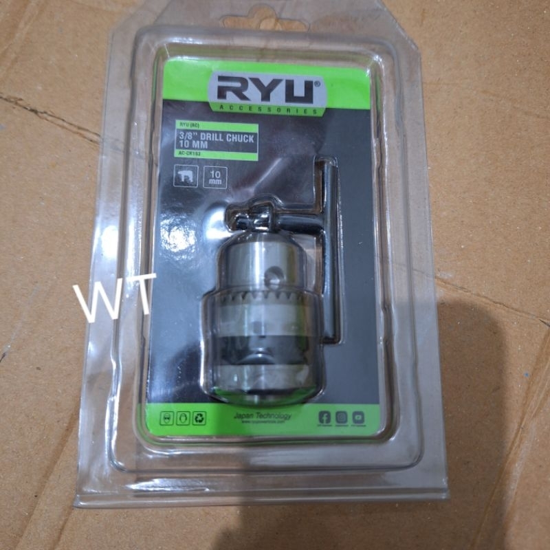 Ryu Kepala Bor 10 mm Drill Chuck 3/8" 10mm