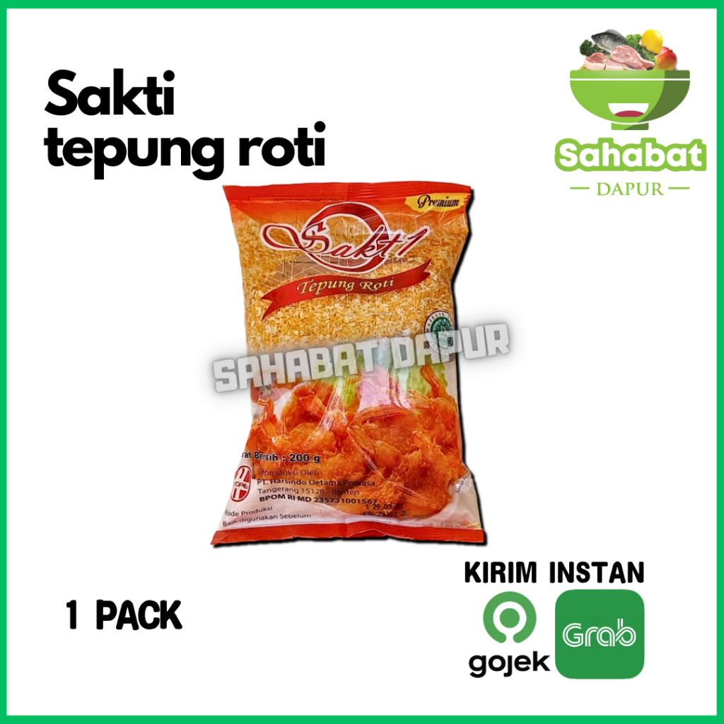 

Tepung Roti Sakti 200 Gram - Bawang Bagus