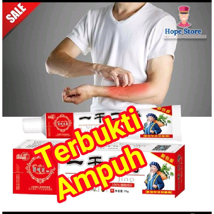 (100%ORI) YIGANERJING SALEP GATAL EKSIM Selangkangan HERBAL CINA