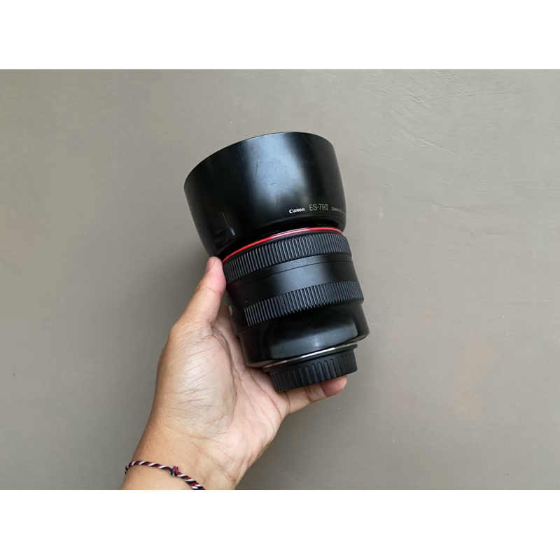 lensa fix canon 85mm f1.2 usm