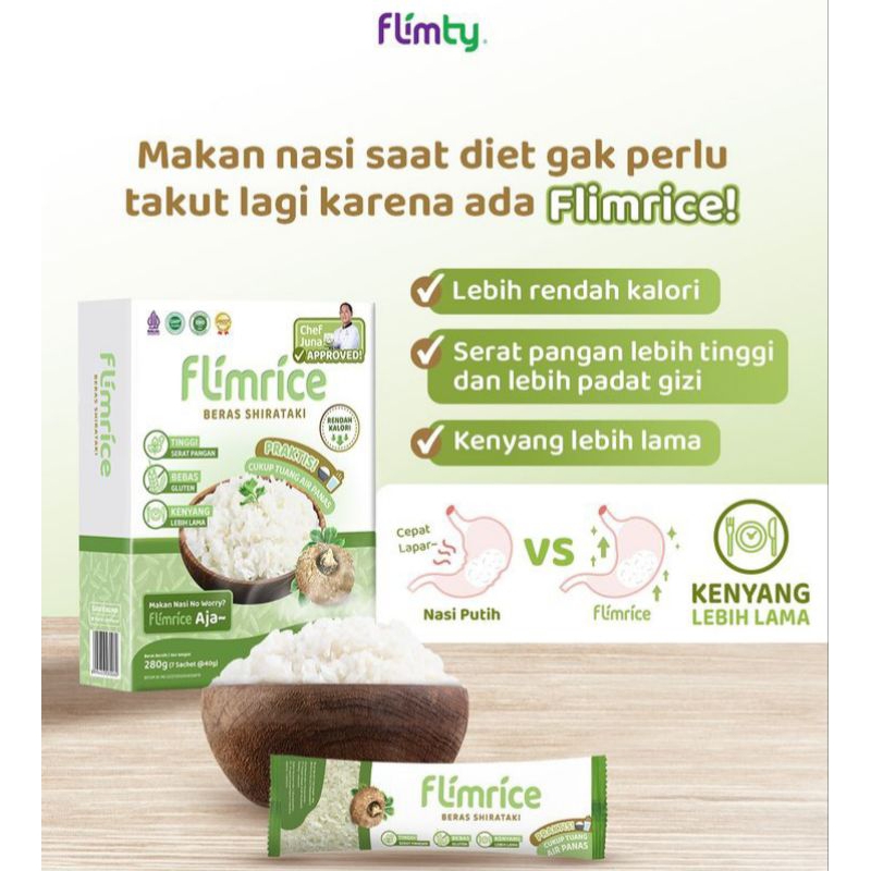 

Flimrice by Flimty beras shirataki ready diskon