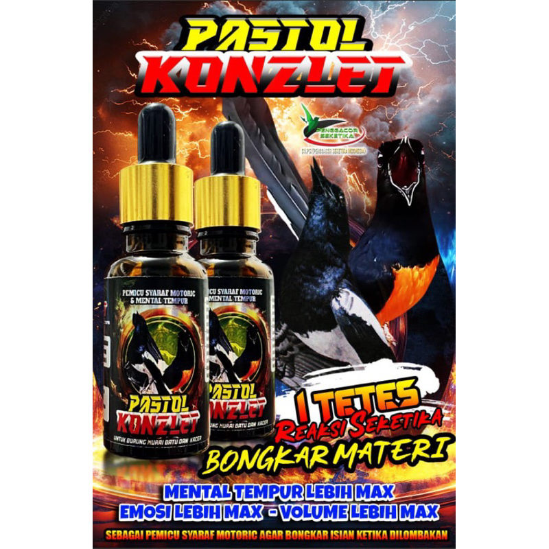 Pastol Konslet Vitamin Suplemen Burung Murai