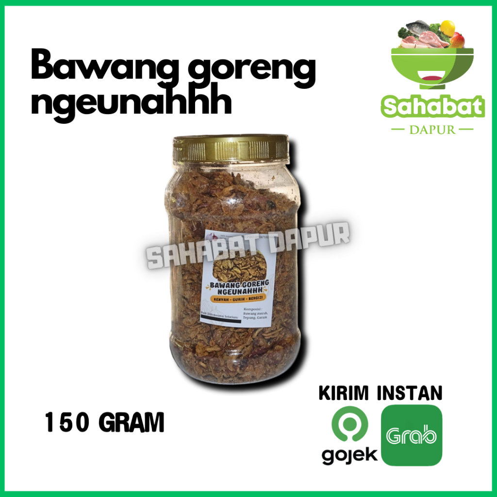 

Bawang Goreng Ngeunah - Sahabatdapur