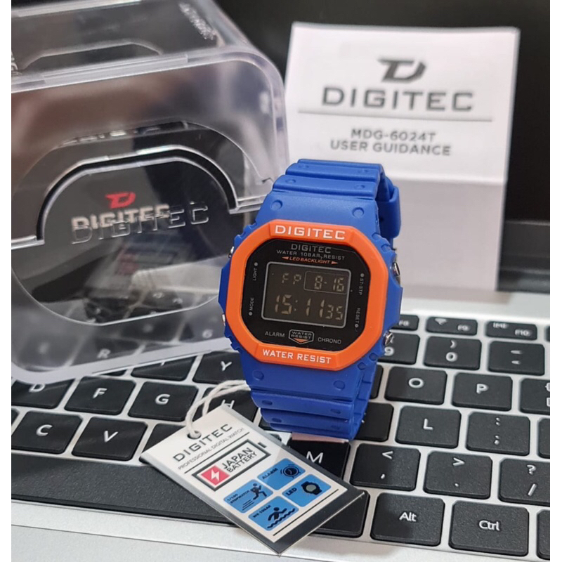 Jam Tangan Pria DIGITEC Digital MDG-6024T