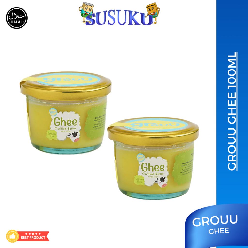 

GROUU GHEE 100ml/Grouu Ghee/100ml - Sehat