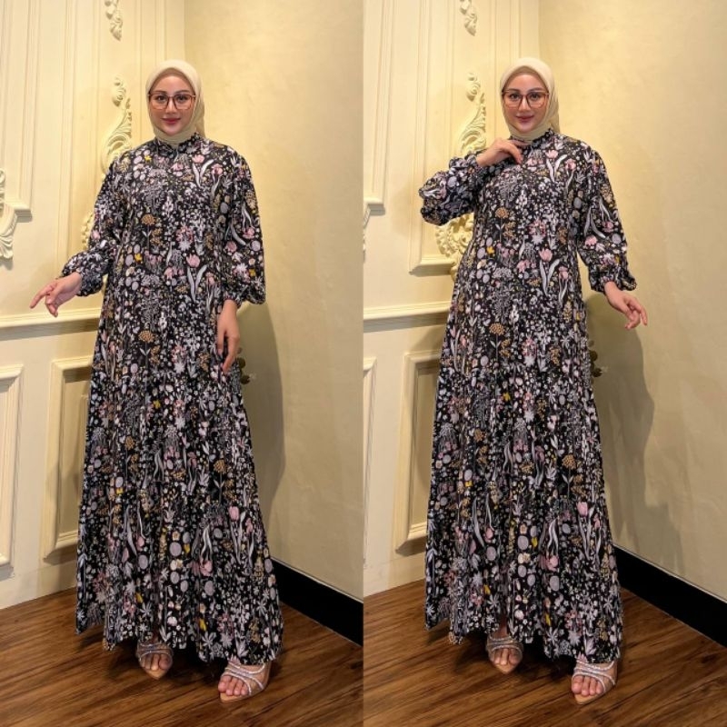 GAMIS RAYON DIAMOND/GAMIS ALVARO DRESS/GAMIS WANITA/GAMIS MOTIF