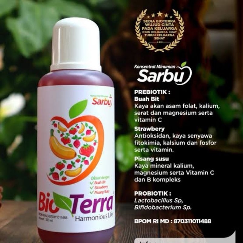 Bioterra Sari Bunga Bioterra Platinum Biotera Original Bio Tera Sarbu Stroke Asam Lambung Asam Urat 