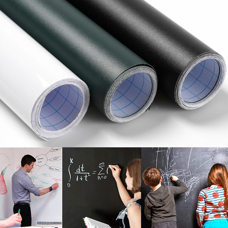

Stiker Papan Tulis White Board Vinyl Papan Tulis Kapur Papan White Board Stiker Vinyl (45*200cm)