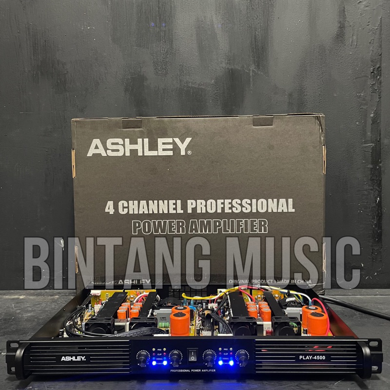 Power amplifier 4 channel ashley play 4500 original play4500