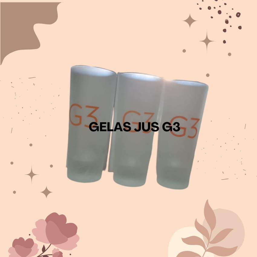 GELAS JUS KECIL/GELAS MINUM JUS G3