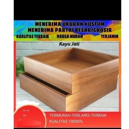

KUSTOM UKURAN 15X25X6 FULL KAYU ALAS NYA