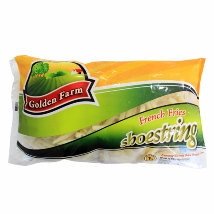 

Kentang GOLDEN FARM French Fries Shoestring 1 kg