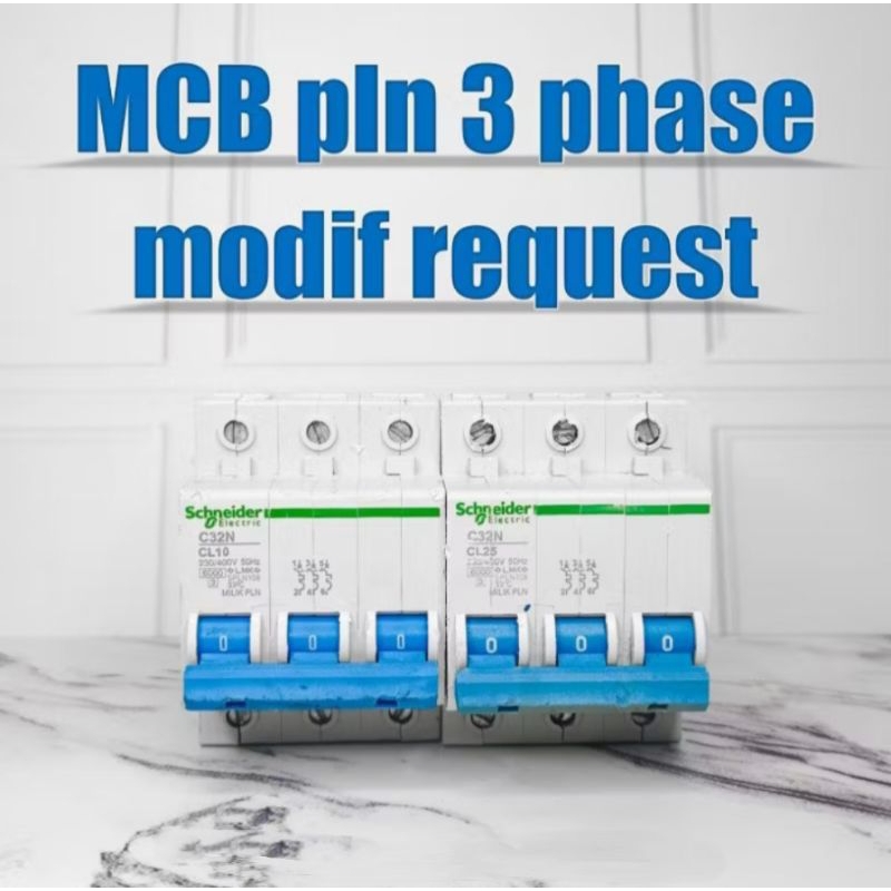 MCB PLN 16A 3PHASE MODIF 40A
