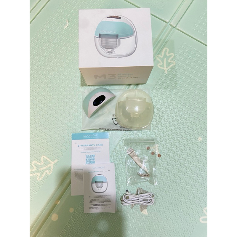 Preloved Mooimom Electric Handsfree Breastpump M3 24Mm - Pompa Payudara