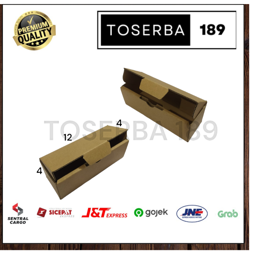 

kardus packing diecut/box pizza uk 12x4x4 cm
