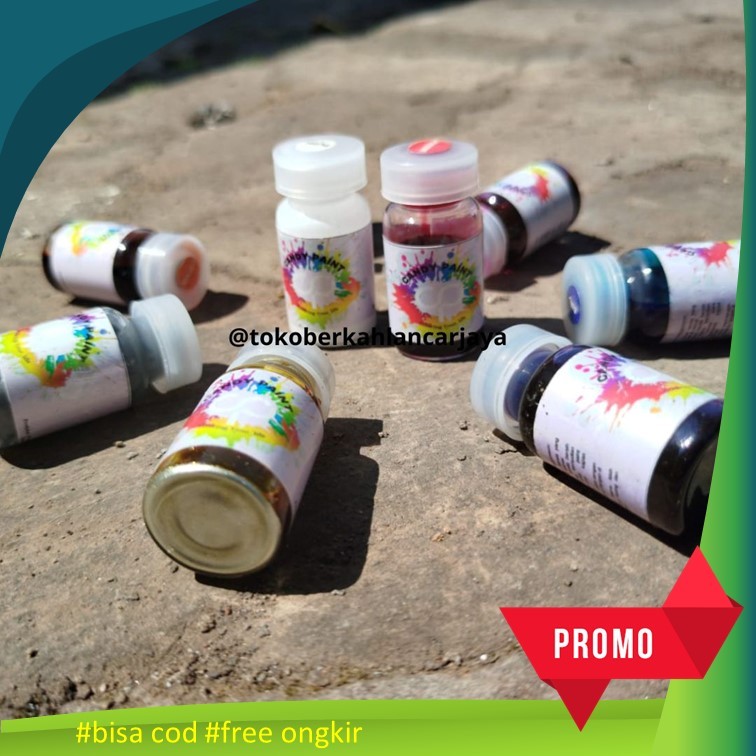 

(OLES) 12,5 ML Cat Lukis PREMIUM Cat Lukis Acrylic untuk Gypsum Tanah Liat Mural Tembok kanvas serba guna