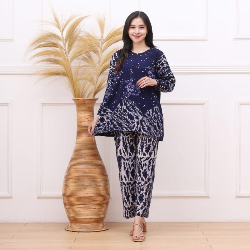BAJU DASTER SET BATIK SOLO