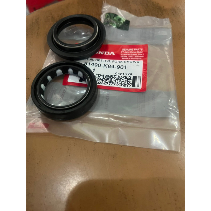 SEAL SIL SKOK DEPAN CRF 150 UPSIDE DOWN ORIGINAL AHM