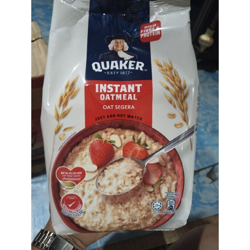 

Quaker instan oatmeal 800g per dus