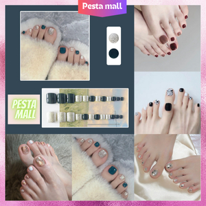 Kuku palsu kaki 3D fake nails kuku palsu kaki DIY