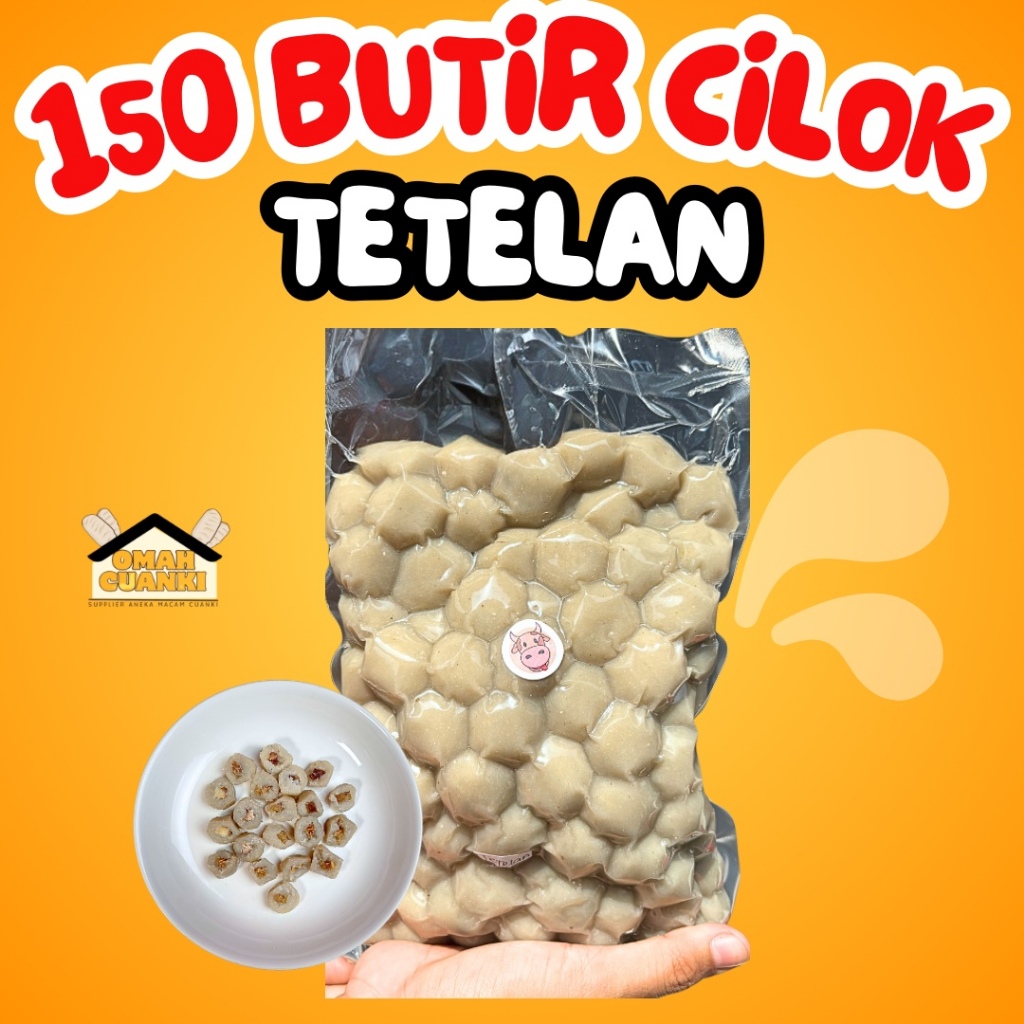 

150 Butir Cilok Tetelan Mini By Omah Cuanki