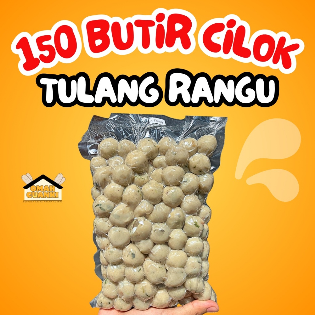 

150 Butir Cilok Tulang Rangu By Omah Cuanki